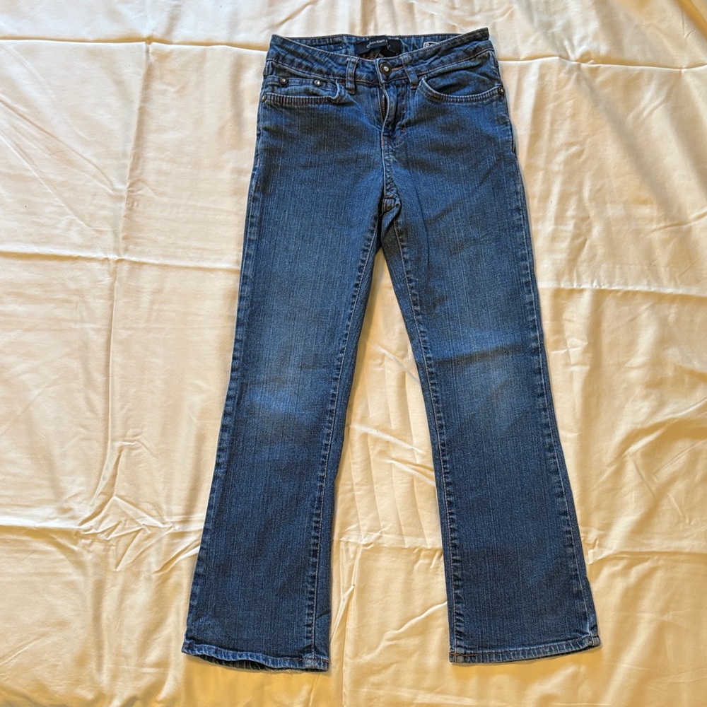 Calvin Klein Jeans Youth Boot Cut in Deep Blue
